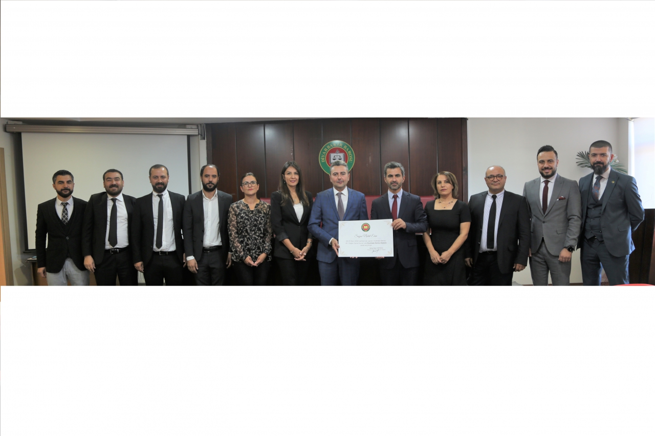 48. Dönem Baro Yönetim Kurulumuz Mazbatalarını Alarak Göreve Başladı