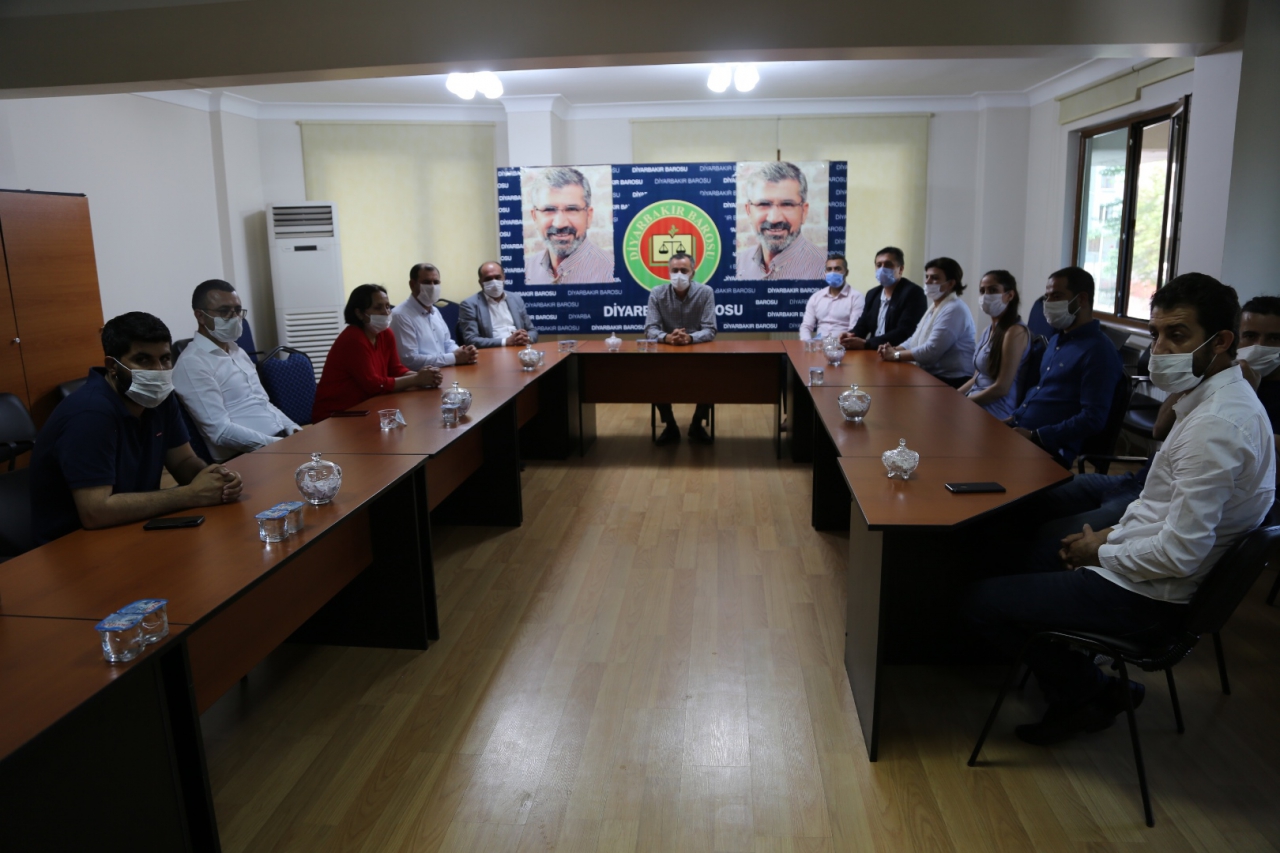 Halkların Demokratik Partisi (HDP) Heyeti Baromuzu Ziyaret Etti