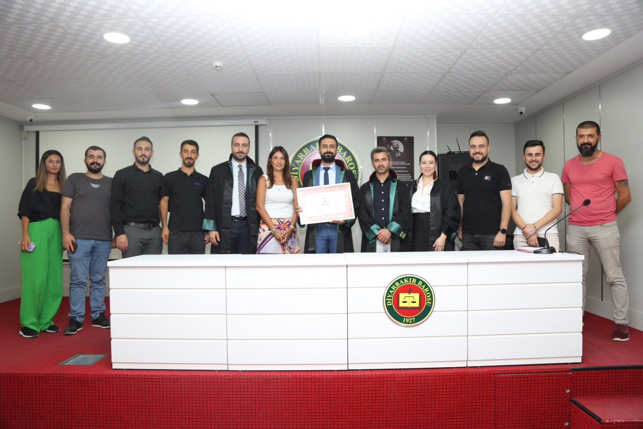 Meslektaşımız Ömer AKKOYUN Avukatlık Yeminini İcra Ederek Aramıza Katıldı