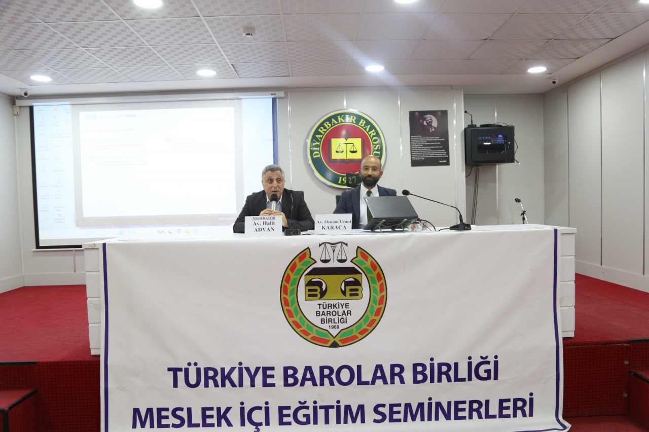 'Fikri ve Sinai Mülkiyet Hukuku' Konulu Meslek İçi Eğitim Semineri Yapıldı.