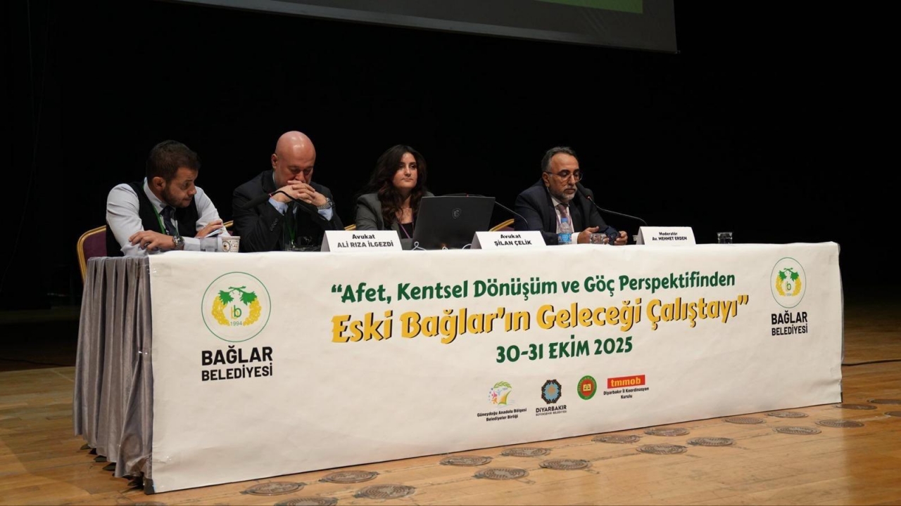 Afet, Kentsel Dönüşüm ve Göç Perspektifinden Eski Bağlar'ın Geleceği Çalıştayı Gerçekleştirildi