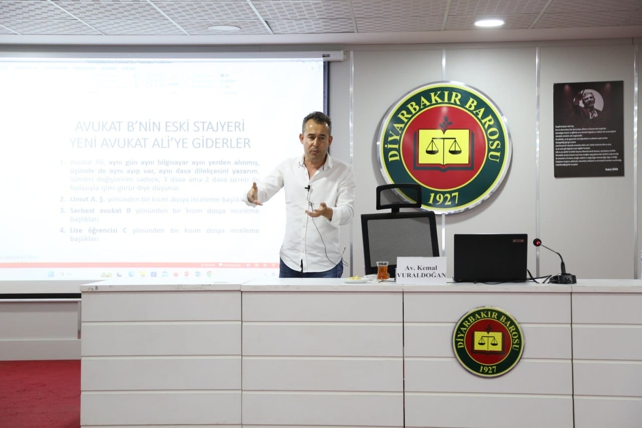 'Uyuşmazlığın Hukuksal Özünün Belirlenmesi, Görev, Yetki, Deliller, Islah Konularına Avukat Gözüyle Bakış' Konulu Meslek İçi Eğitim Semineri Yapıldı