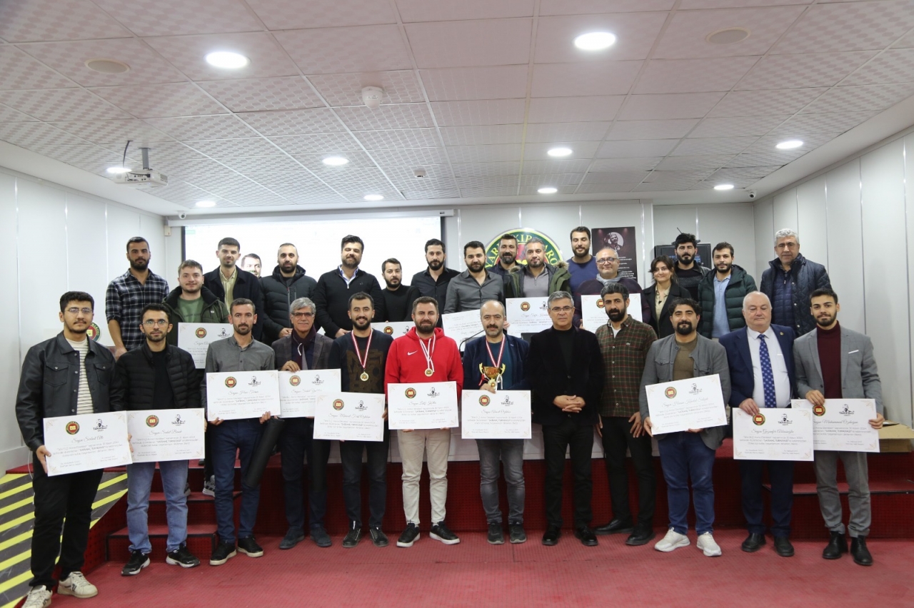 Tahir ELÇİ Avukatlararası 3.Satranç Turnuvası Yapıldı