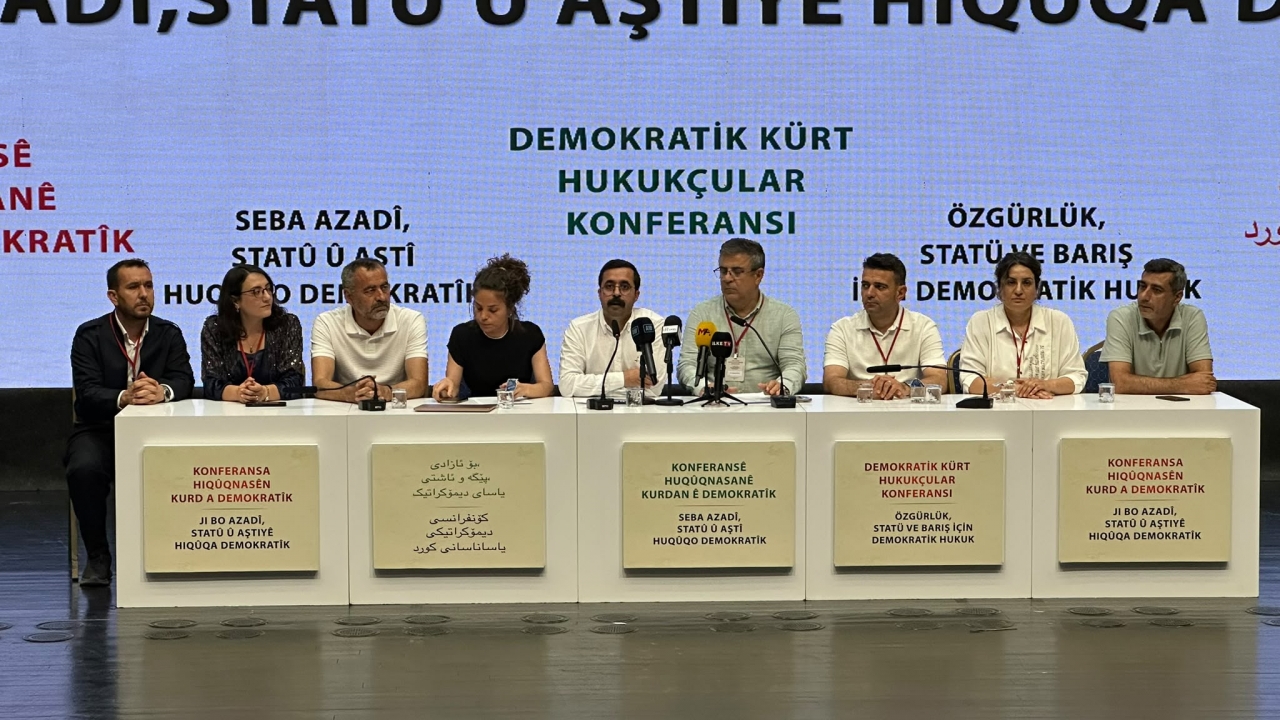 DEMOKRATİK KÜRT HUKUKÇULAR KONFERANSI SONUÇ BİLDİRGESİ