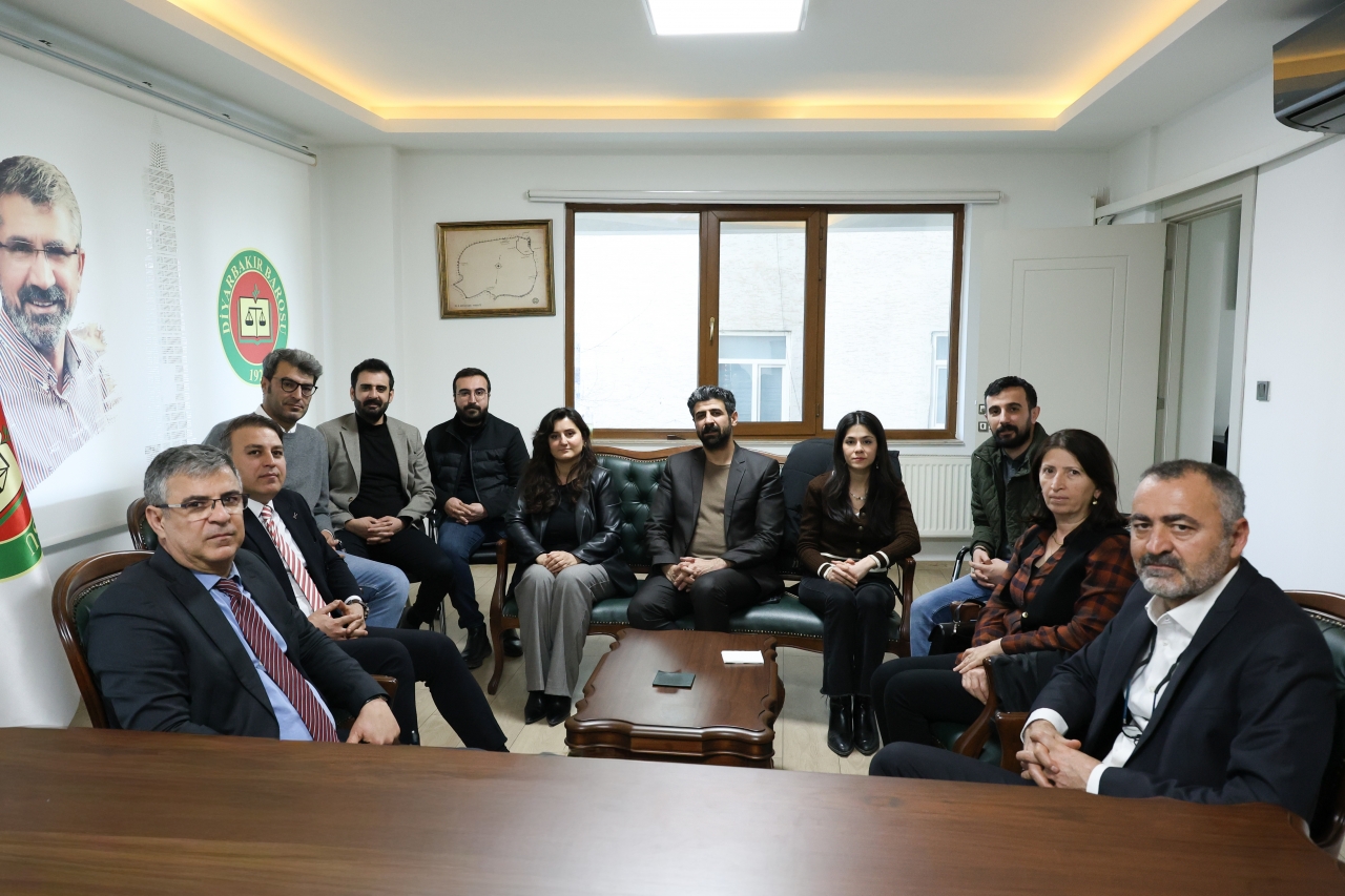 İHD Eş Genel Başkanı Cihan Aydın Baromuzu Ziyaret Etti