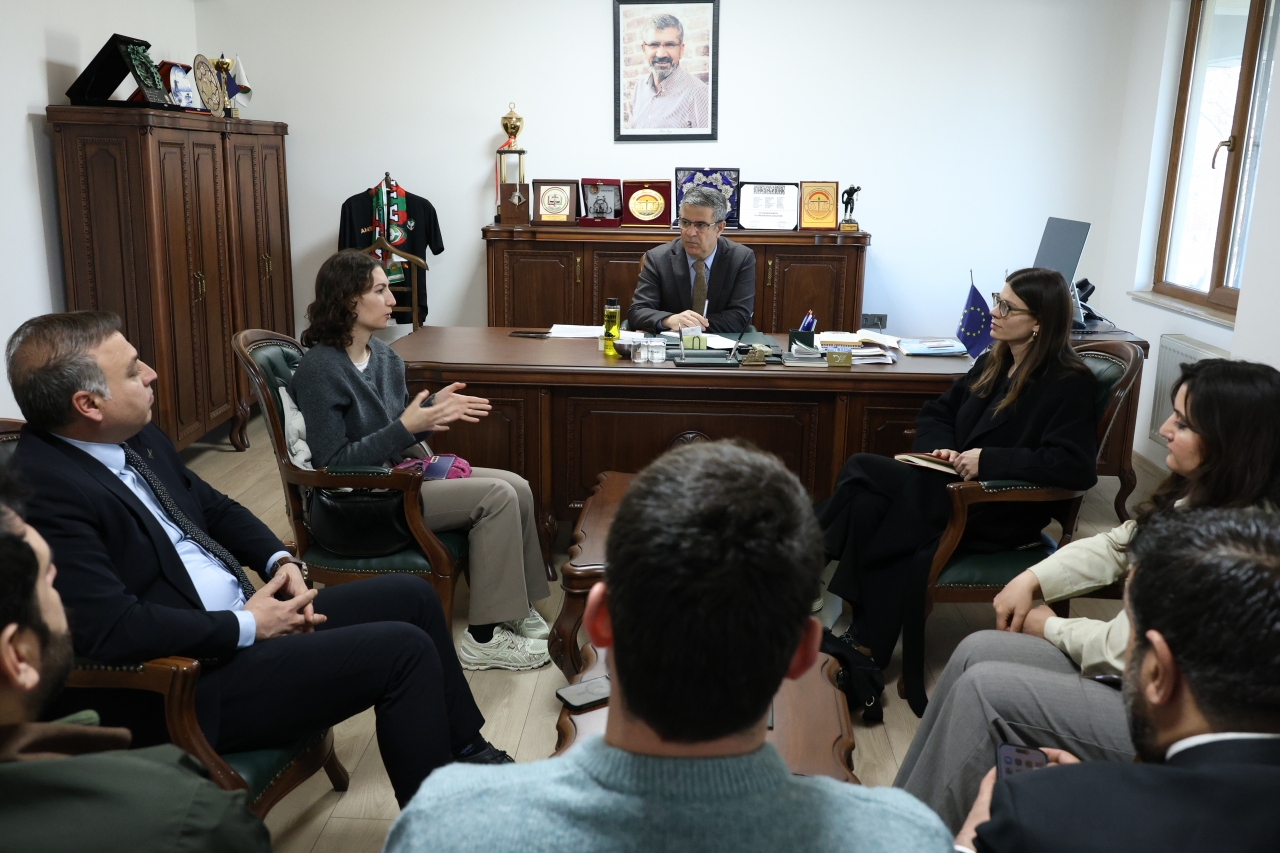 İsveç Konsolosu Yardımcısı Jenny Nordman, Baromuzu ziyaret etti