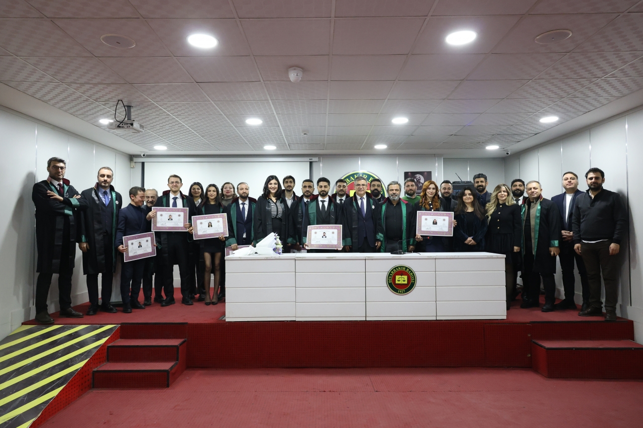 On Meslektaşımız Avukatlık Yeminini İcra Ederek Aramıza Katıldı.